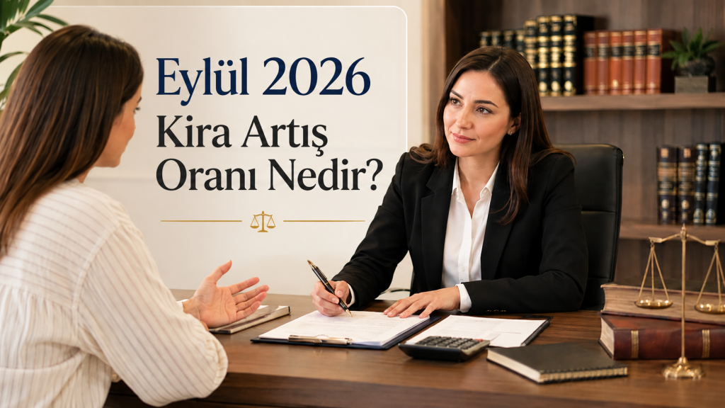 Eylül 2026 kira artış oranı hakkında kadın avukattan hukuki danışmanlık alan kişi